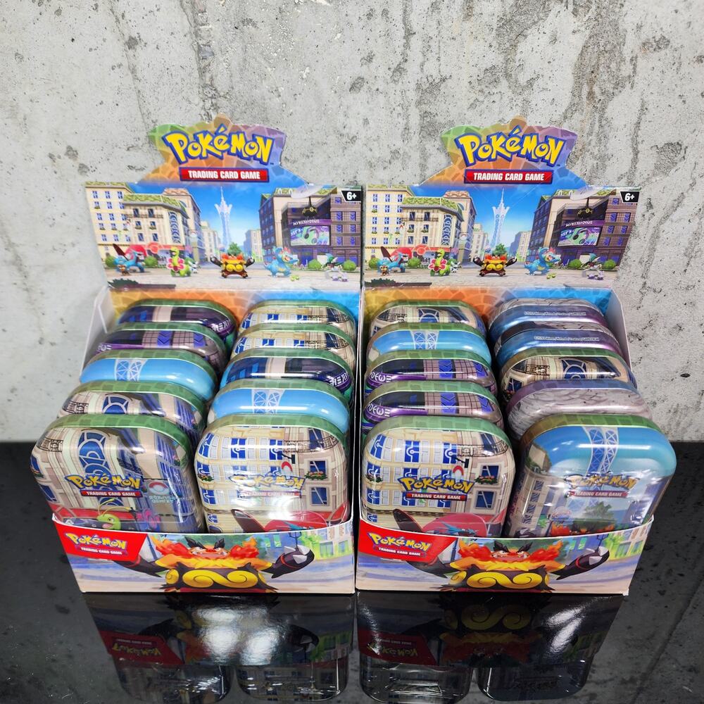 2x Pokemon TCG Lumiose City Mini Tin Display (20 Mini Tins)